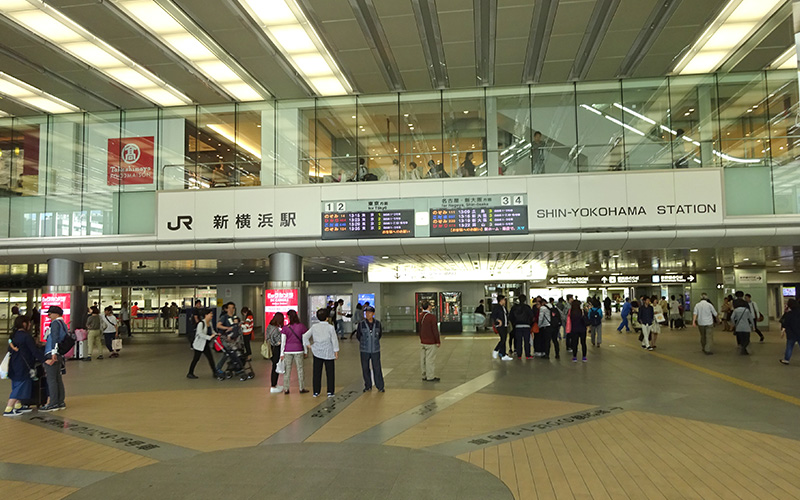 岡山搬送記録　新横浜駅