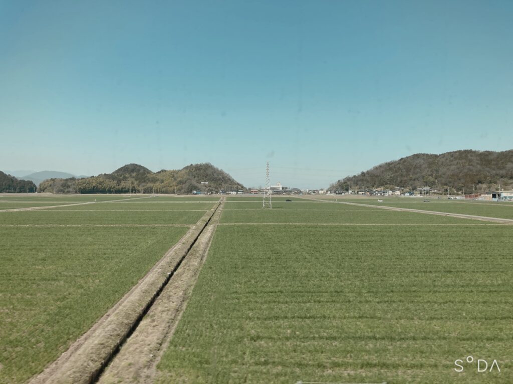 新幹線　景色